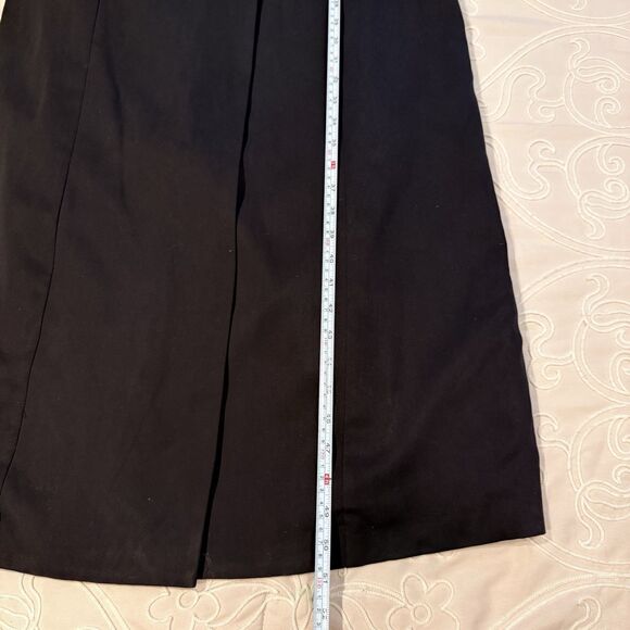 Grey Lab Longline Black Oversized Blazer Size Small Open Front Midi Coat Jacket - Picture 10 of 10